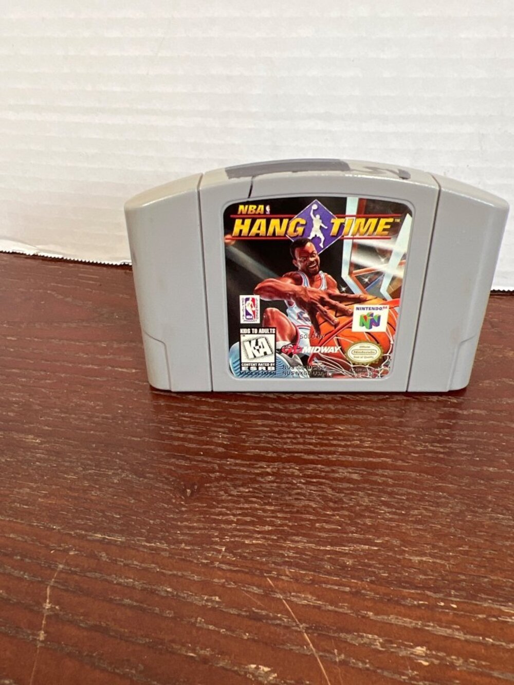 NBA Hangtime Nintendo 64 N64 Game Cartridge - Tested & Working
